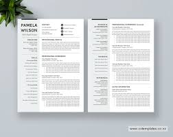 +60 free downloadable resume templates to get any job in 2020. Cv Template For Ms Word Curriculum Vitae Professional Cv Template Cover Letter Editable Resume Format Modern Resume Teacher Resume 1 2 And 3 Page Resume Instant Download Cvtemplates Co Nz