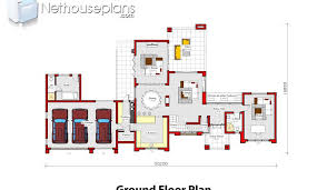 5 Bedroom Double Y House Plan