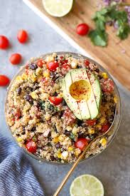 Mexican Quinoa Salad Recipe Vegan Fit Foodie Finds