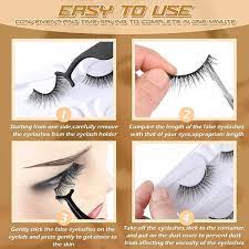self adhesive eyelashes false lashes