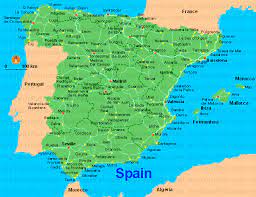 Situez sur la carte ce que vous souhaitez voir : Espagne Carte Des Villes Vacances Guide Voyage