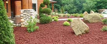 Using Lava Rocks Or Scoria As Mulch In