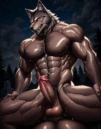 Night Of The Furry Werewolf: Bara Muscle, Glossy Fur, And Yaoi
