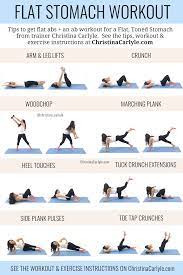 flat stomach workout for women that