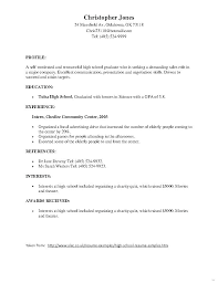 Sample Resume With Accomplishments Dew Drops