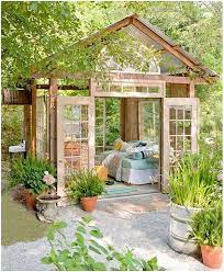Greenhouse Into A Relaxing Retreat