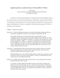 pdf using the essays of warren buffett in the classroom th pdf using the essays of warren buffett in the classroom 4th edition update