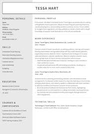 travel agent cv exle best tips and