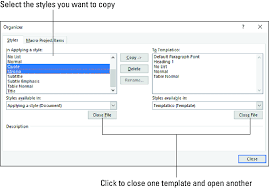 Creating And Managing Word 2019 Templates Dummies