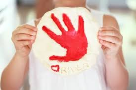 how to make homemade clay handprints ehow