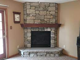 Thin Stone Veneer Fireplace