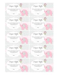 Printable Diaper Raffle Tickets Free Download Them Or Print