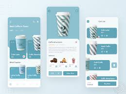 Here is a list of modern and creative ui concepts and designs which are playing a very important role in interface designing. Coffee Shop Mobile App App Interface Design Mobile App Design Inspiration Mobile Web Design