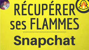 RECUPERER ses FLAMMES sur SNAP, comment retrouver les flammes perdu sur  Snapchat - YouTube