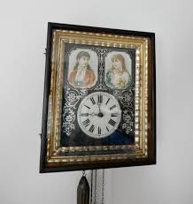 Buy Biedermeier Antique Frame Clock