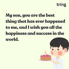 blessing filled birthday wishes to son