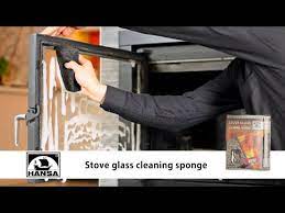 Stove Glass Cleaning Sponge
