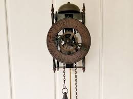 Antique German Clock Skeleton Wall