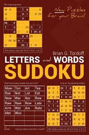 letters and words sudoku paperback