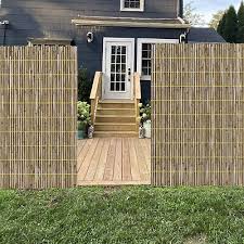 4m Bamboo Screening Roll Natural Fence