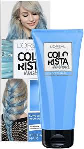Hair color formulas loreal hair dye colour shade card hair colour design hair kit. L Oreal Paris Colorista Wash Out Ocean Hair Long Wear 10 20 Washes 80ml For Sale Online Ebay