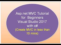 asp net mvc tutorial for beginners