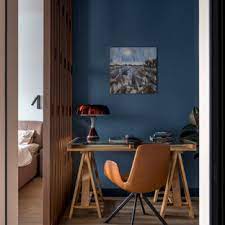 So, it's a really great color for an office space where constant focus is needed! 75 Beautiful Blue Home Office Pictures Ideas July 2021 Houzz