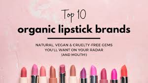 organic lipstick brands we natural