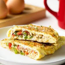 tuna omelette breakfast low carb