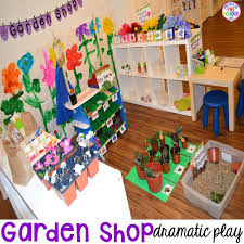 flower and garden dramatic play