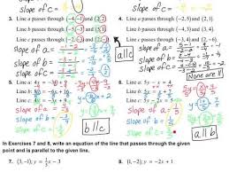 Algebra 1 4 3 Writing Equations Of