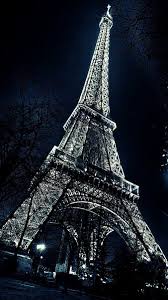 Eiffel Tower Night Paris Hd Phone