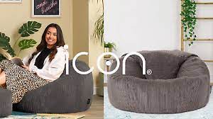 cord bean bag chair luxury extra large
