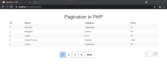 what is pagination in php