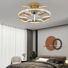 Modern Ceiling Fan Dimmable Led Light