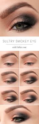 sultry smokey eye makeup tutorial