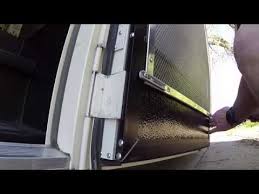 installing rv screen door protector on