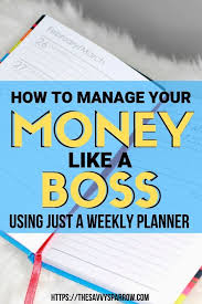 Keep Track Of Spending Using A Weekly Planner A Detailed Guide
