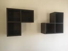Polished Wooden Wall Mounted Shelves