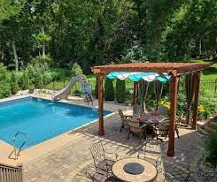 backyard pool pergola ideas explore