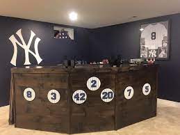 7 basement ideas baseball room