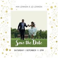 Save The Date Card For Your Wedding Postermywall