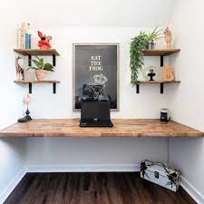 25 Diy Floating Desk Ideas How To