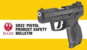 safety bulletin for sr22 pistols