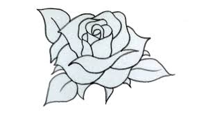 A dull pencil works best, as it. How To Draw A Rose Easy Step By Step Rose Drawing Tutorial Youtube
