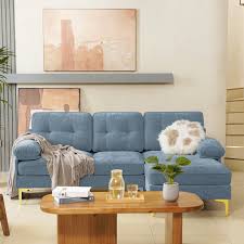 modern chenille sectional sofa
