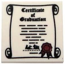 Combine the thoughtfulness of a gift card with the flexibility of money. Lego Items White 2 X 2 Certificate Of Graduation With Red Ribbon Loose Toywiz