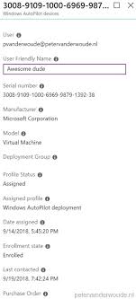 Assign A User To A Windows Autopilot Device More Than Just