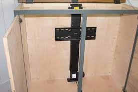 how to build a diy tv lift cabinet a