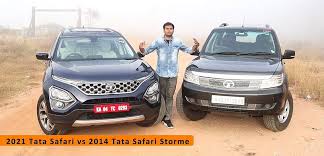 all new tata safari compared with